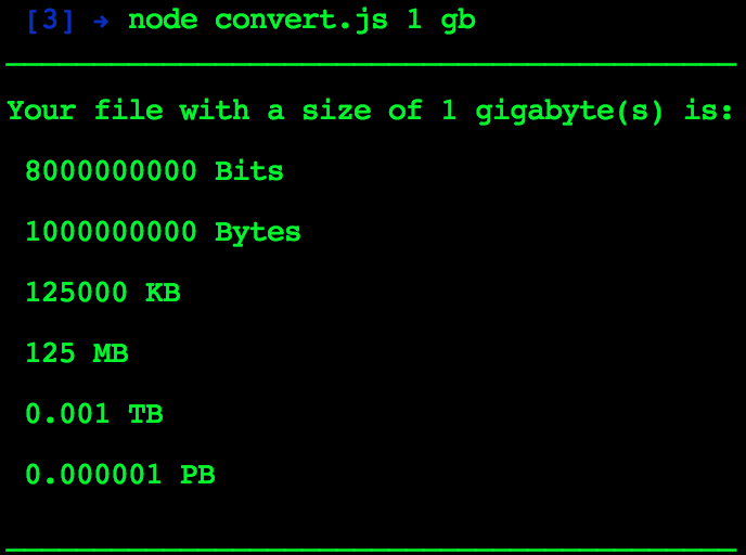 Node File Size Convert Preview